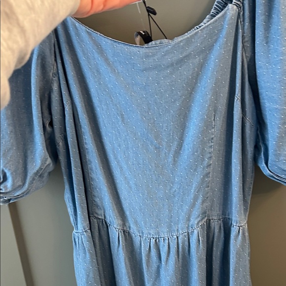 Vero Moda Denim Blue Dress Stitch Fix Size Medium - Picture 5 of 6